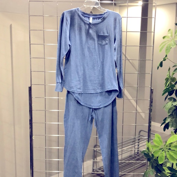 Women’s Cotton Poly 2 piece Pj Set - Picture 1 of 6